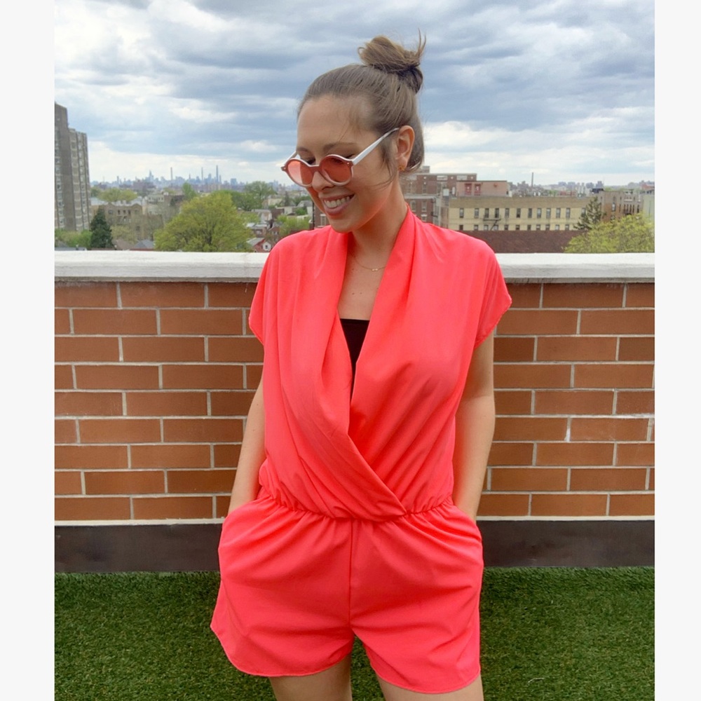 'Summer Ready' Wrap Romper